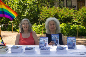 Catherine Maiorisi, Sherry Teitelbaum, RWA-NYC Morris Jumel Book Festival